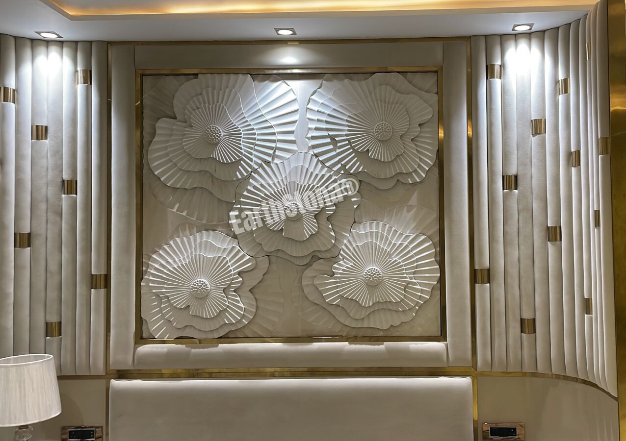 Natural Stone Wall Carving for Homes and Temples